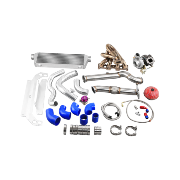 T3 TURBO MANIFOLD DOWNPIPE INTERCOOLER FOR 99-05 MIATA NB 1.8L ENGINE