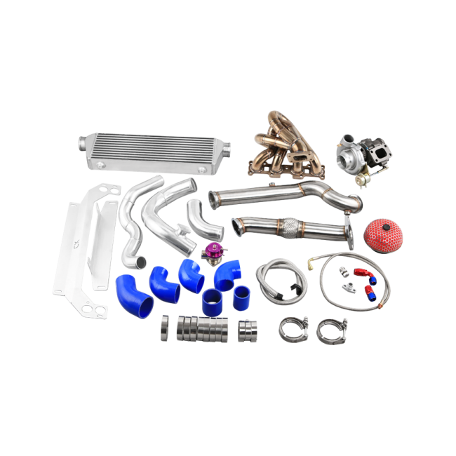 T3 TURBO MANIFOLD DOWNPIPE INTERCOOLER FOR 99-05 MIATA NB 1.8L ENGINE