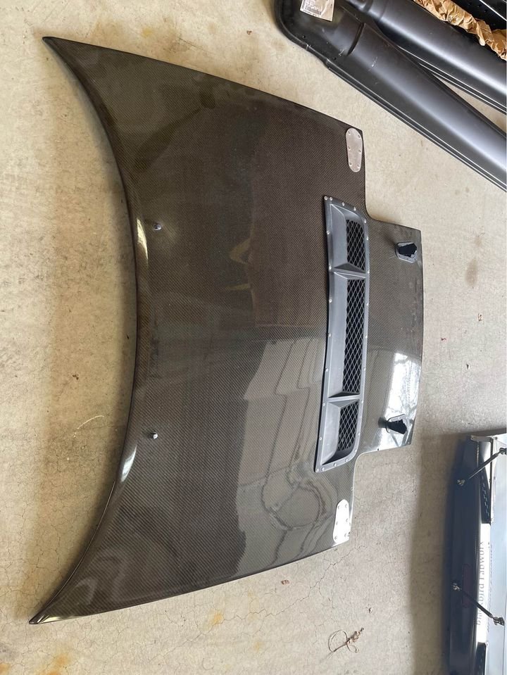 Miata carbon fiber hood