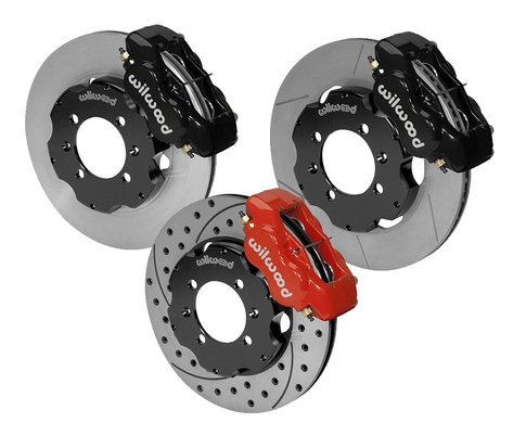 Wilwood Front Only Miata Big Brake Kit with OUR STAINLESS BRAKE LINES and FLUID ADDED