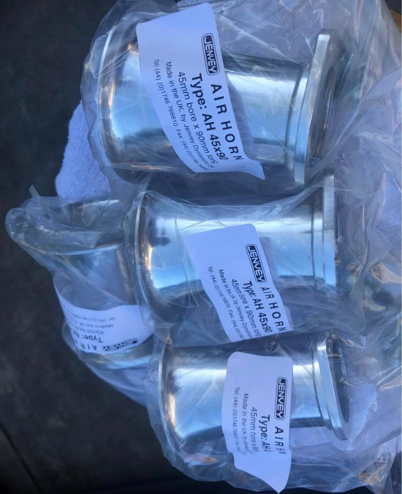 Jenvey individual throttle bodies