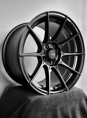 Advanti Racing Storm S1 15×9 Matte Black 1990-2005 · 15X9