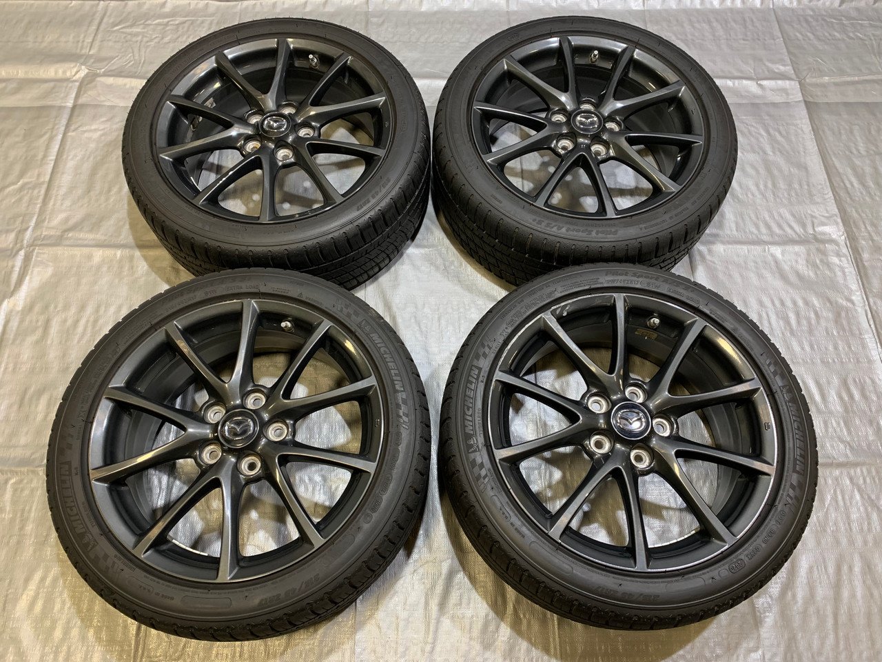 Mazda Mx5 Miata Club Edition 17×7″ Wheels Rims w/ Michelin Tires / Set of 4
