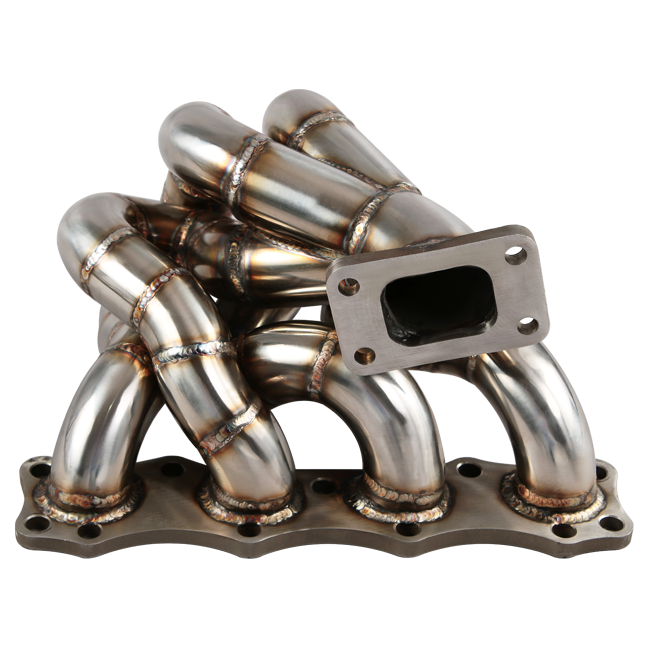 VERSION2 TURBO MANIFOLD DOWNPIPE KIT FOR 90-98 MAZDA MIATA MX-5 NA 1.6L