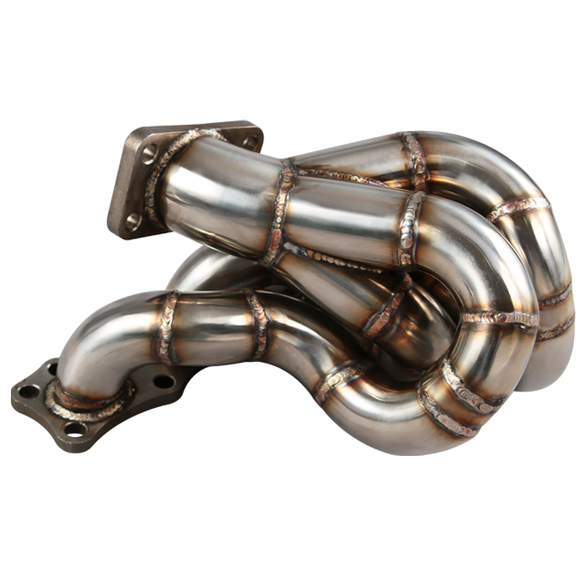 VERSION2 TURBO MANIFOLD DOWNPIPE KIT FOR 90-98 MAZDA MIATA MX-5 NA 1.6L