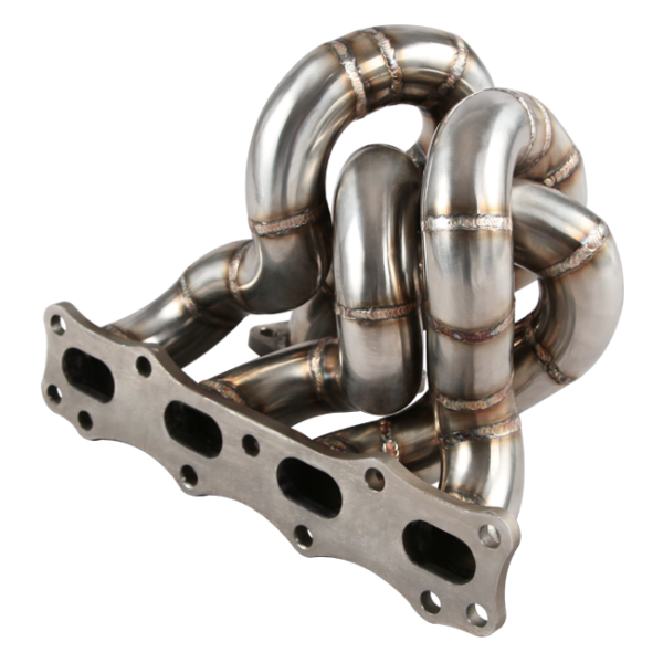 VERSION2 TURBO MANIFOLD DOWNPIPE KIT FOR 90-98 MAZDA MIATA MX-5 NA 1.6L