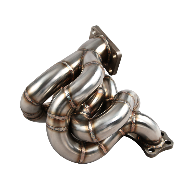 VERSION2 TURBO MANIFOLD DOWNPIPE KIT FOR 90-98 MAZDA MIATA MX-5 NA 1.6L