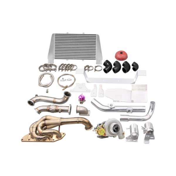 TURBO MANIFOLD DOWNPIPE INTERCOOLER KIT FOR 05-15 MAZDA MIATA MX-5 NC 2.0